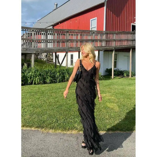 Valentina Ruffle Dress