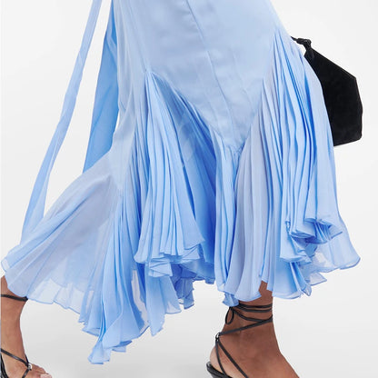 Celeste Scarf Midi Dress