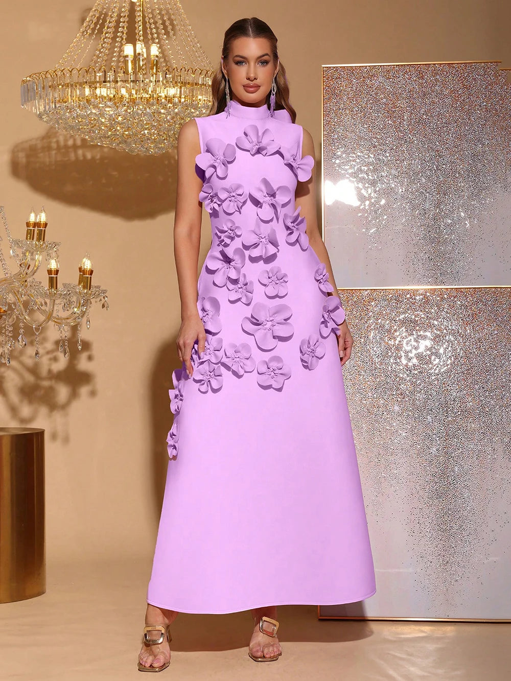 Obsidian Flora Dress