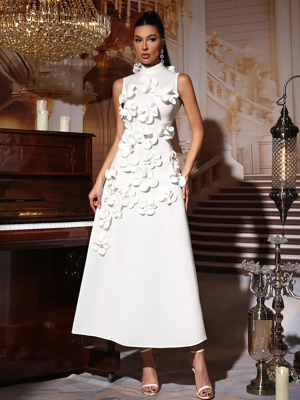 Obsidian Flora Dress