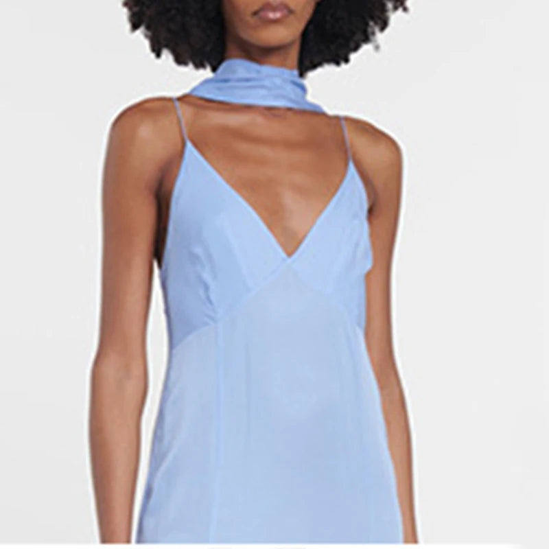 Celeste Scarf Midi Dress