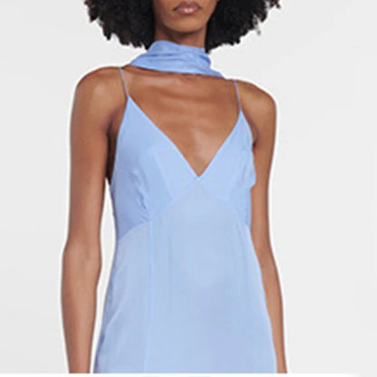 Celeste Scarf Midi Dress