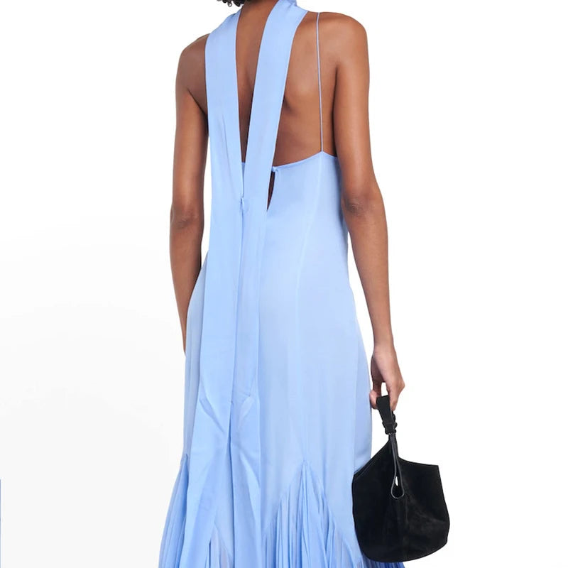 Celeste Scarf Midi Dress