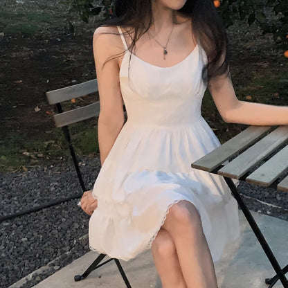 Tiered Empire Waist Mini Dress